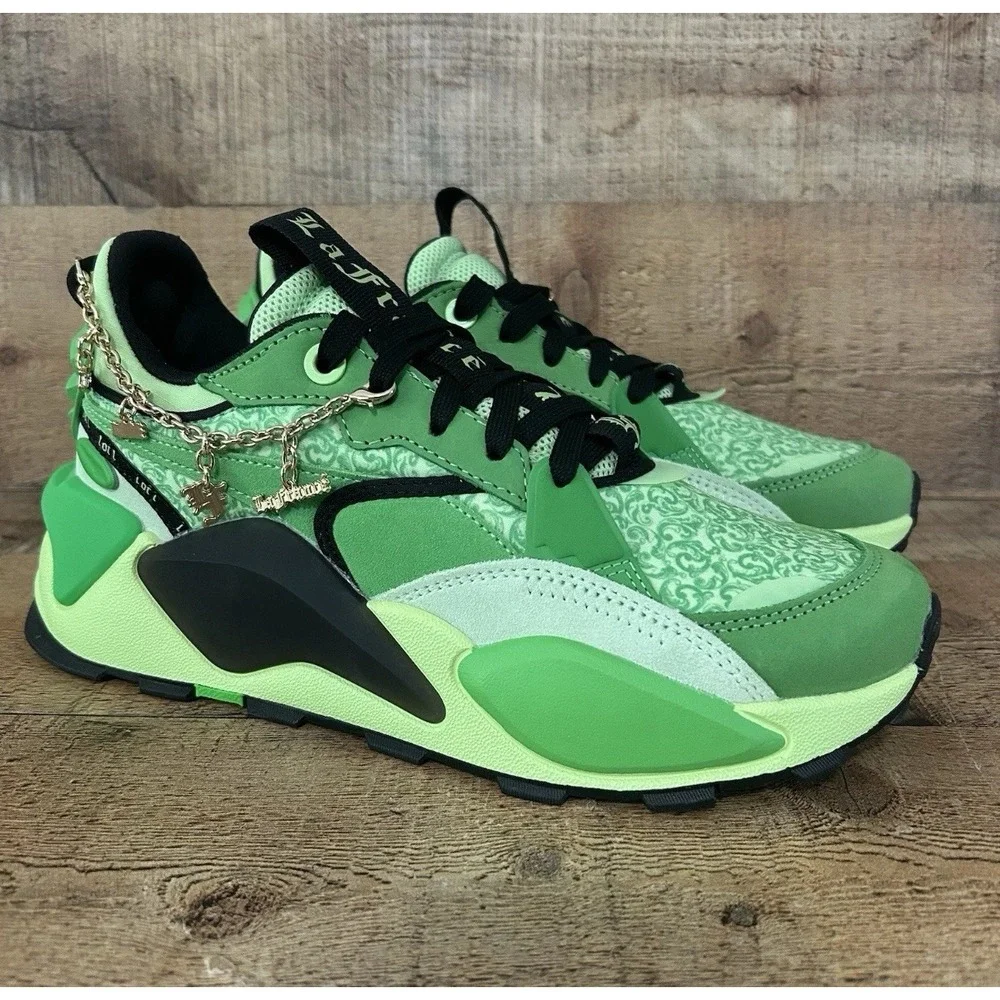 Men's Size 10 PUMA x LAMELO BALL LaFrancé RS-XL Sneakers Green‎ 395032-01 NEW
